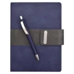 VERTICAL MAGNET DIARY WITH PEN