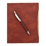PREMIUM PU DIARY WITH PEN