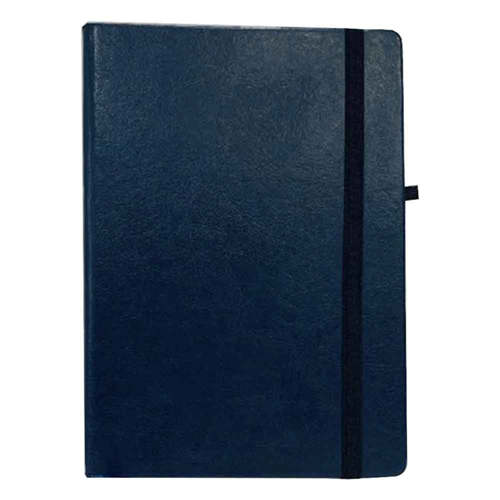 660f8cca54583660f8cca5458f.webp ELASTIC NAVY BLUE NOTEBOOK - Image 1