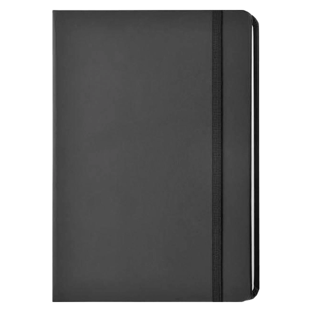 660fa41e766f8660fa41e76704.webp ELASTIC BLACK NOTEBOOK - Image 1