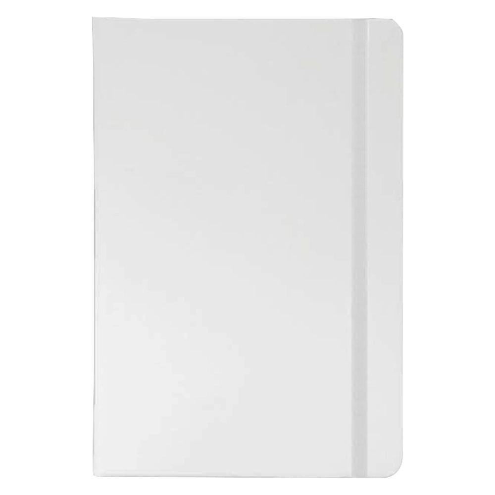 660fa5ac651dd660fa5ac651e8.webp ELASTIC WHITE NOTEBOOK - Image 1