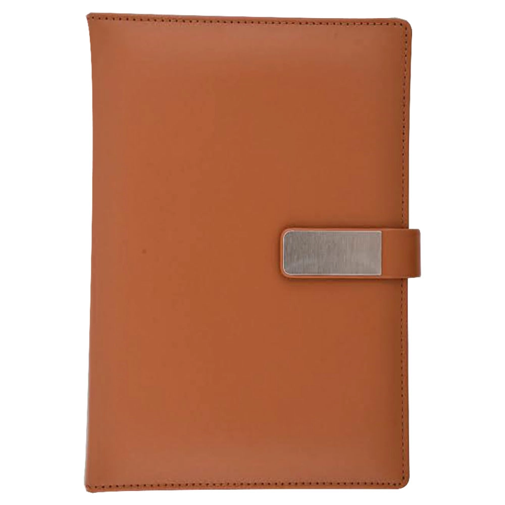 660fae161f91c660fae161f928.webp BROWN SOFT PU NOTEBOOK - Image 1