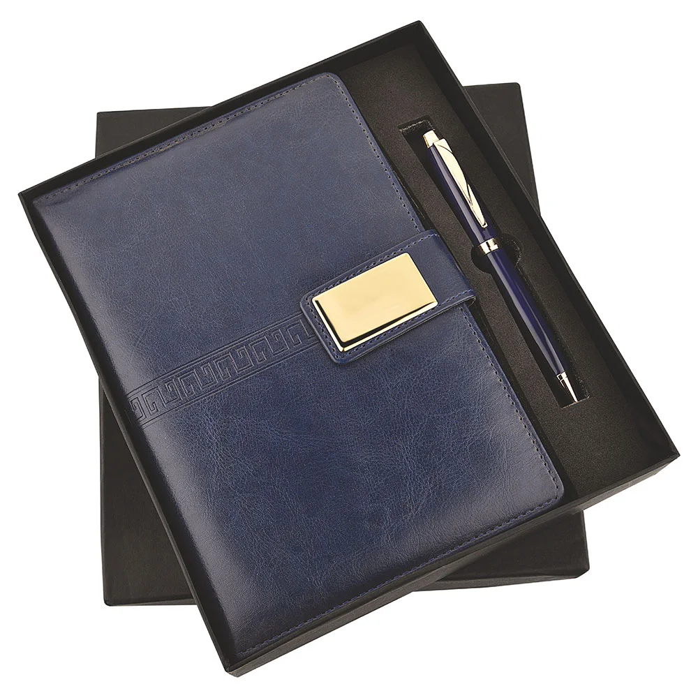667091b60b0c4187e6b91feb9d2106a2.webp FTJ - Sr 151 - Blue Saffire Pen & Diary - Image 1