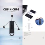 Clip N Charge - 3-in-1 Charging Cable with Carabiner