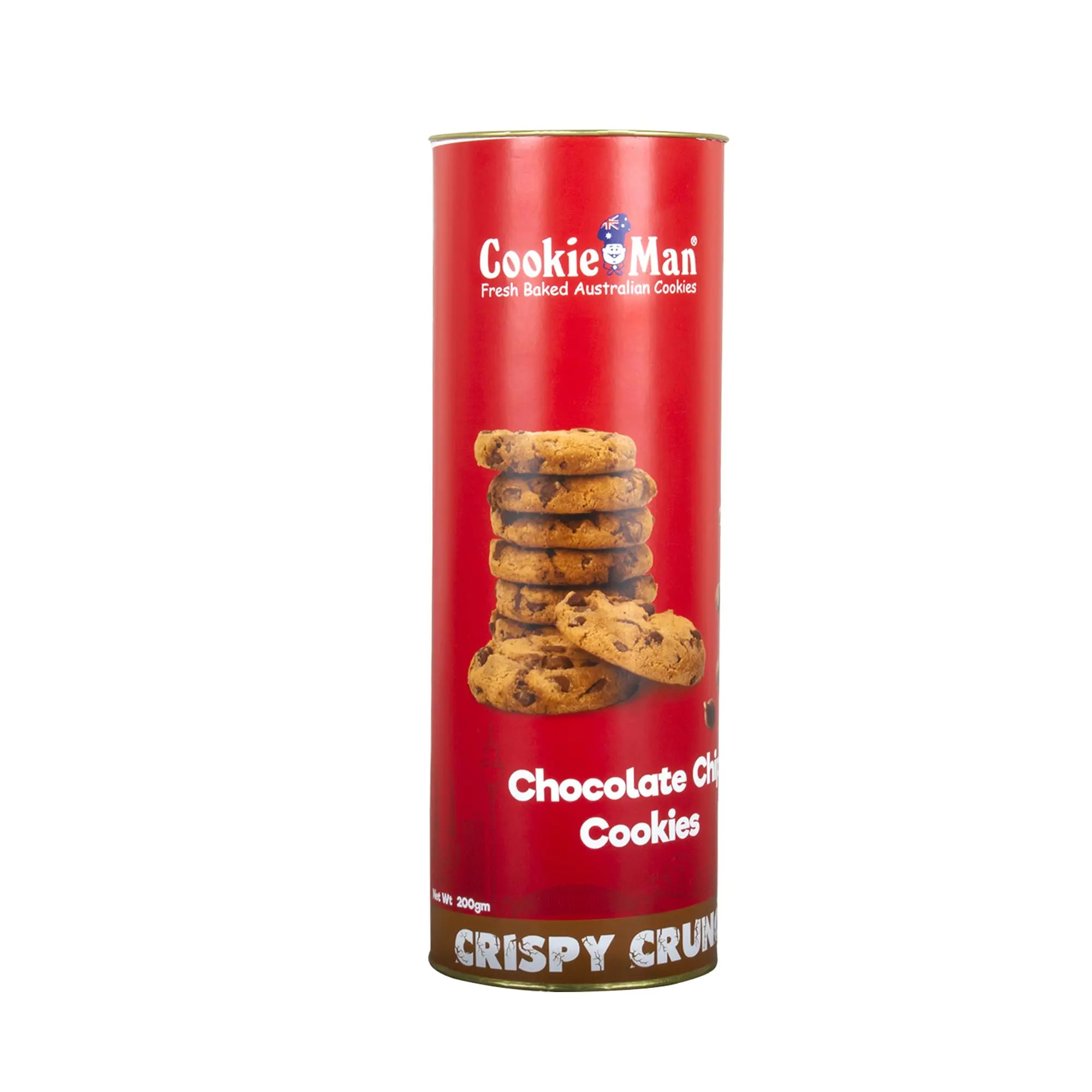6d6a53f1cfd35d401e1c809bcd7fe7da.webp Cookie Man - Cookies - Canister 200g - MRP 240 - Image 1