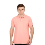RARE RABBIT POLO TEE - PEACH COLOUR - UNISEX-MRP-1699