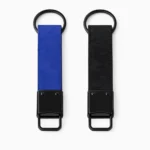 Bold PU Metal Keychain