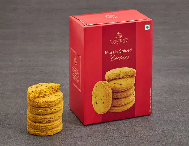 79852a95a2363d922d330d46b133cd8d.webp Smoor Chocolates - COOKIES - MASALA SPICED COOKIES - MRP 175 - Image 1