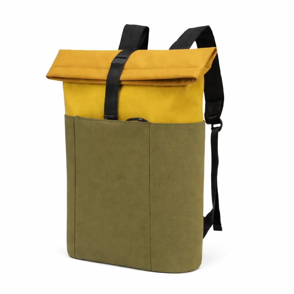 83df1ceef2e47b0a07650d8b449f16df.webp The Urban Rebel Rolltop Laptop Backpack – Anti-Theft Compact Bag - Image 1