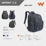 Wildcraft Imprint 2.0 Backpack- 10978 MRP 5499