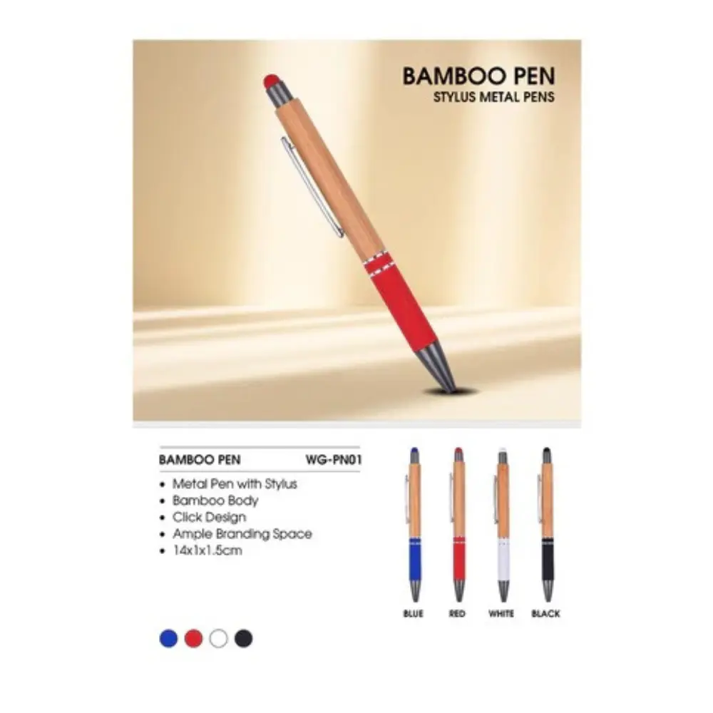 8c1544753fc87e65dbceccad542eebd9.webp BAMBOO PEN - Stylus Metal Pen - Image 1