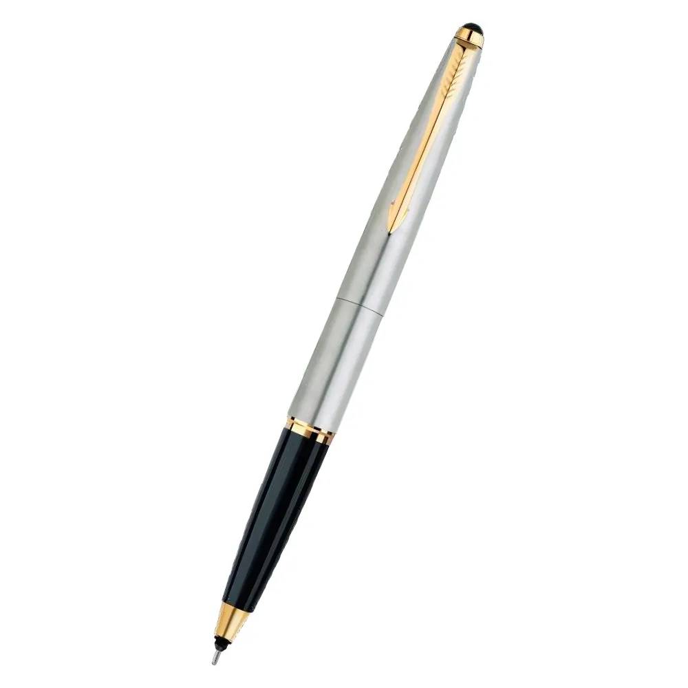 8c76a22e034c0a67f27772ad107f315d.webp Parker - Galaxy Stainless Steel Roller Ball Pen GT - Image 1