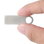 Circle (Steel / Satin) pendrive