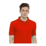COTTSBERRY - JUPITOR - Collar Tee Poly Cotton - GSM 240 - Red