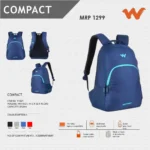 Wildcraft Compact Backpack- 11321 MRP 1299