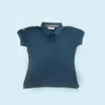 US POLO ASSN COLLARED T-SHIRT - WOMEN - NAVY BLUE-MRP-1599