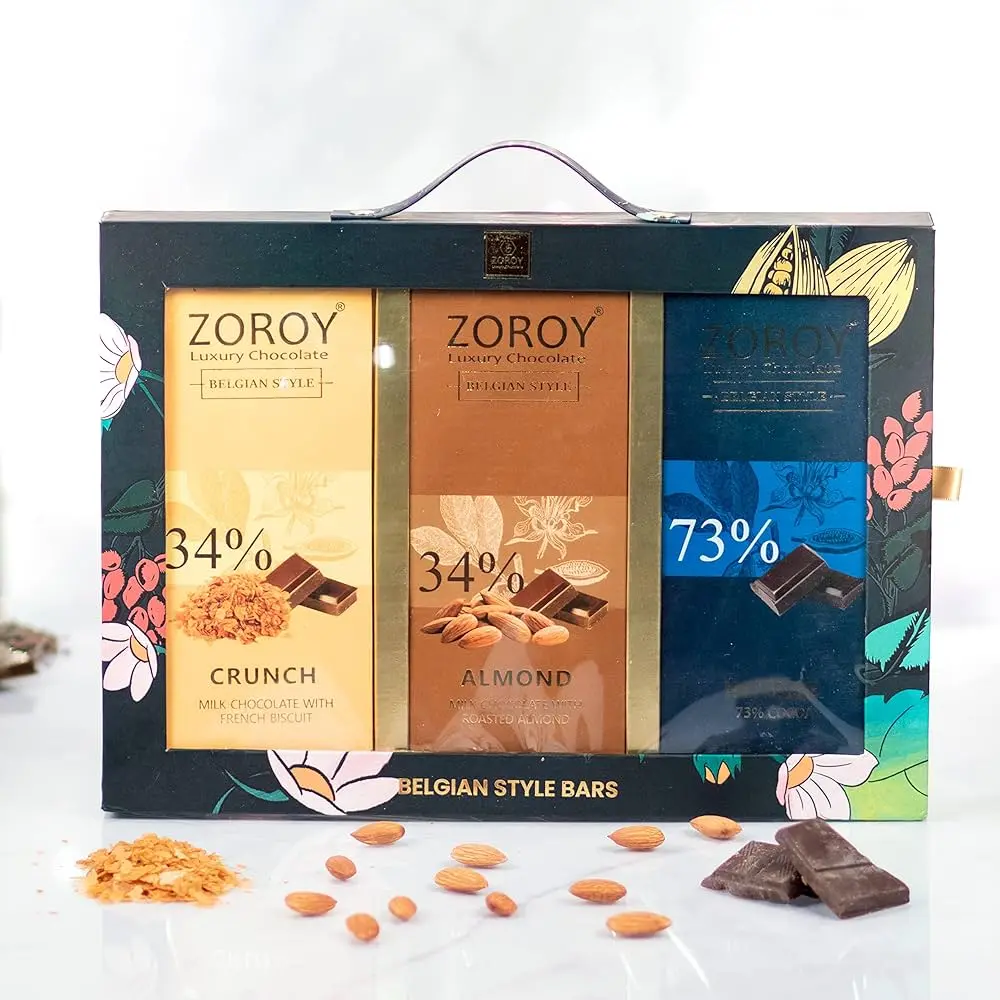 9fc46f1c6e5eec700495e6d663cf90aa.webp ZOROY - GOURMET 3 BAR SET Signature - MRP 1625 - Image 1