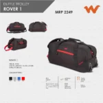 Wildcraft Rover 1 Duffle Trolley Bag- 11558 MRP 2241