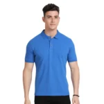 Caslay - Sustainable Polo T-shirt - Royal Blue-MRP-1899