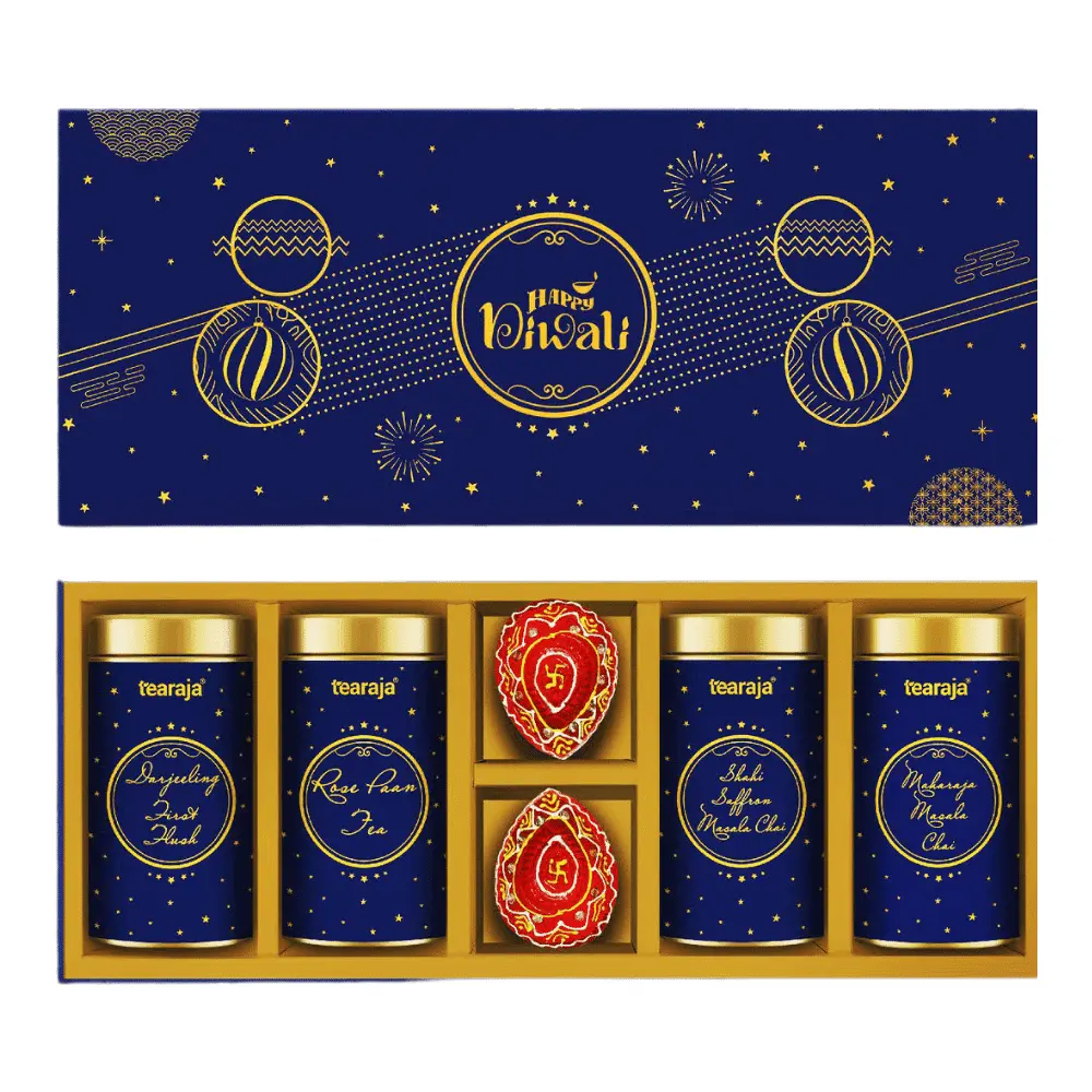 a3907cf1ecba332536bd6c89d150ff81.webp TEA RAJA - Diwali Hamper #9 - Image 1