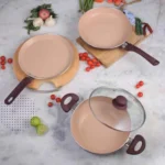 WONDERCHEF NEW MILANO SET BURGUNDY
