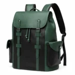 The Aviator Vegan Leather Laptop Backpack – Premium Executive Travel Bag