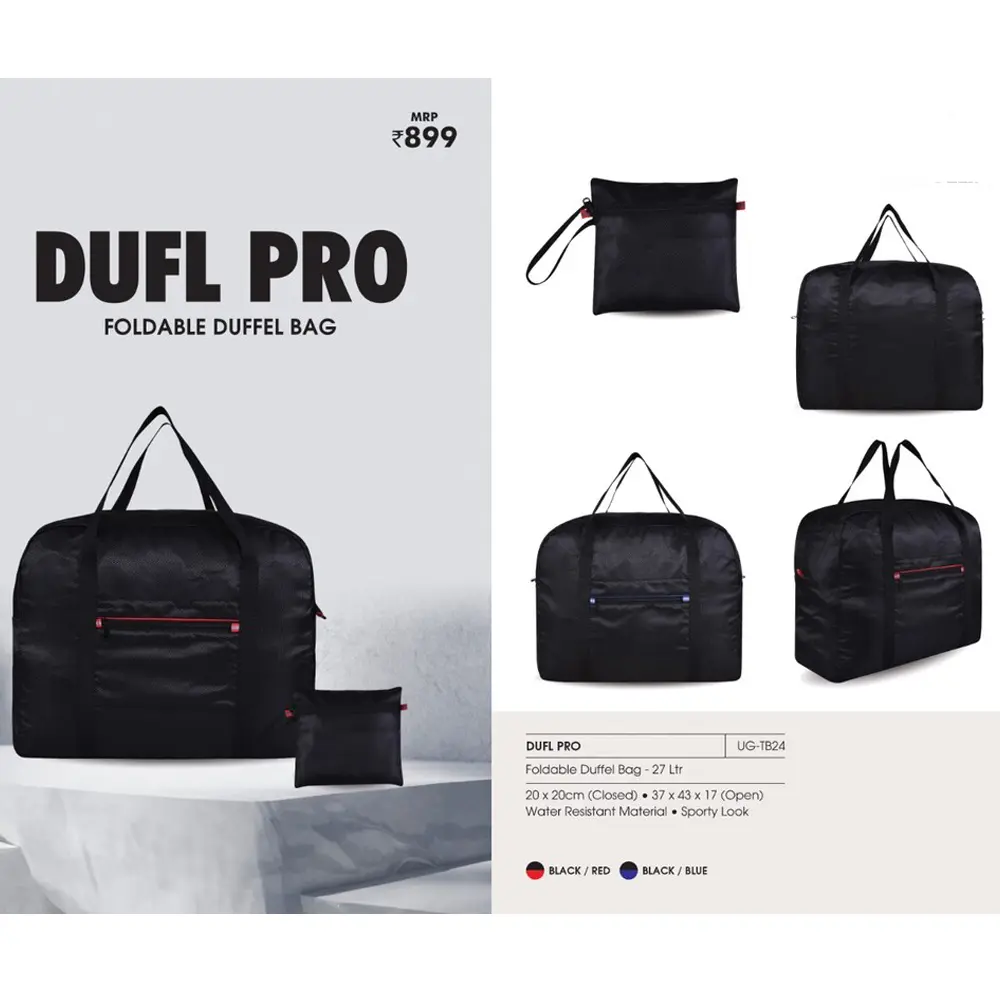 abd4c70334d30a747bcdb4dd61b4ca2c.webp DUFL PRO - Foldable Duffle bag - Image 1