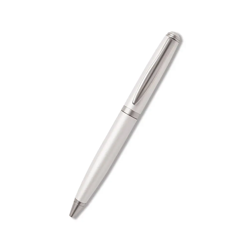 b092c19600b8db89518bc8a499a071c8.webp FTJ - MP 21 - White Volkswagen Metal Pen - Image 1