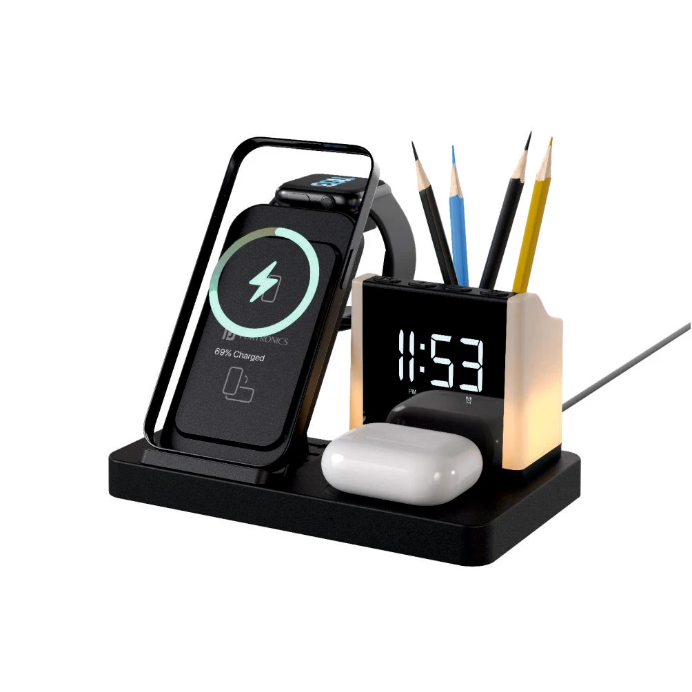 b1fcf5caba4dbfc95b8b174330d49930.webp Portronics - Hexacharge Wireless Charging POR 2128 - MRP 3499 - Image 1