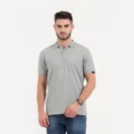 RARE RABBIT POLO TEE - LIGHT GREY COLOUR - UNISEX-MRP-1699