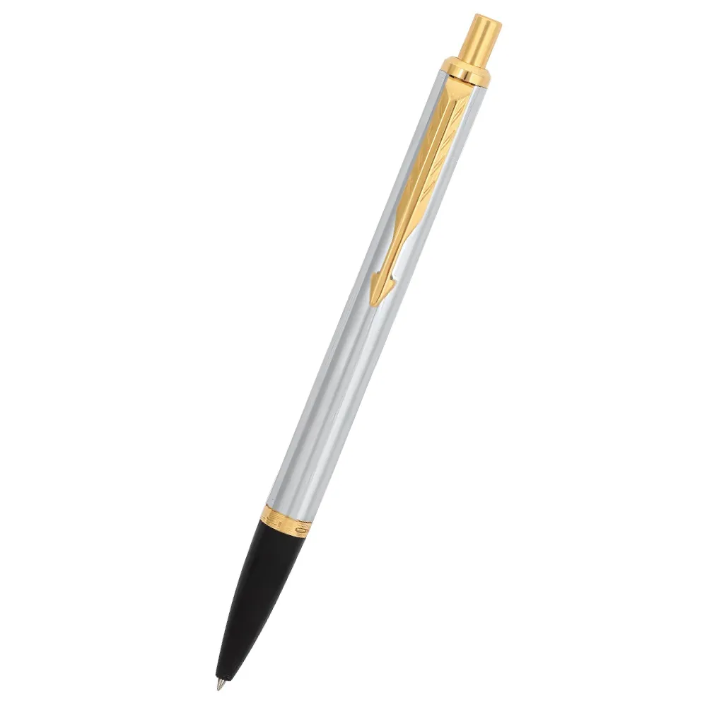 b658679482e609a1bc7cabff8142be57.webp Parker - Latitude Stainless Steel Ball Pen GT - Image 1