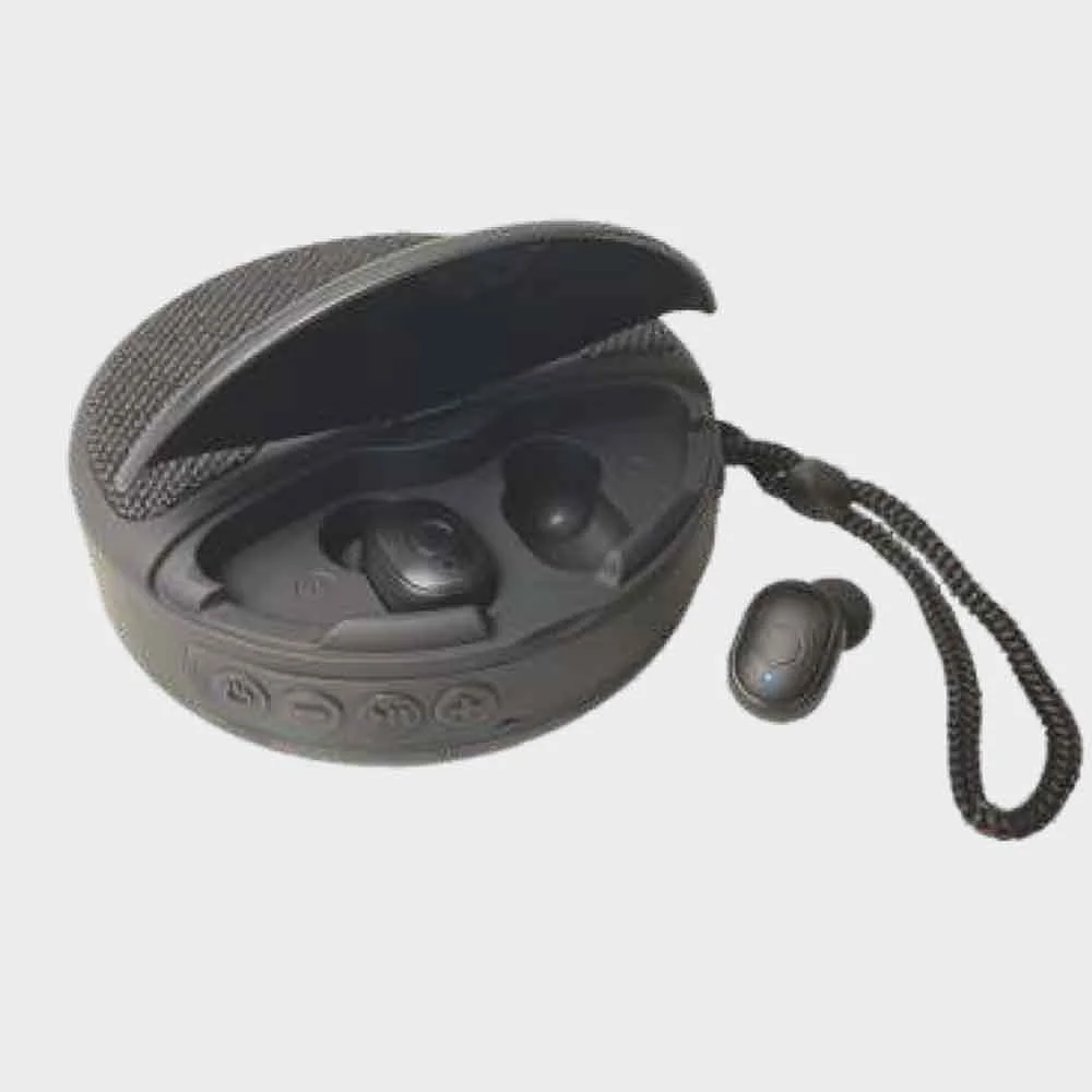 b6e2ab7048833c3201275d5a28b13663.webp Artis Wireless BT Portable Speaker with Inbuilt TWS Earbuds - Image 1