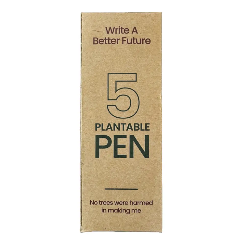 b834952b4fe822f2f476ddd018ee718d.webp Eco-friendly Plantable Pen - Pack of 5 - TT013 - Image 1