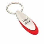 Stainless Steel Ring Keychain