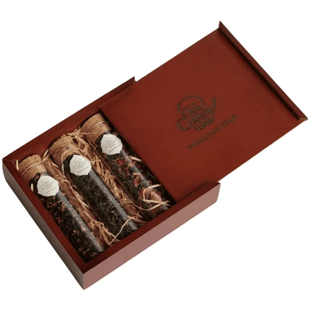 ba958d514434d179e44d256988883ddd.webp TEA CULTURE - Fabulous Four 4 Test Tubes - Image 1