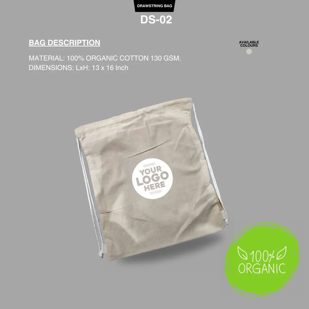 bad8278a1f84ac836b3b683cf0035124.webp Adamson - DS-02 Drawstring Bag - Image 1