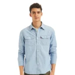 LEVI'S LIGHT DENIM BLUE SHIRTS