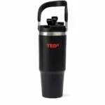 Vacuum Insulated Travel Mug with Handle – 900ml Stainless Steel Tumbler