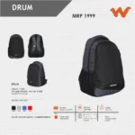 Wildcraft Drum Backpack- 11080 MRP 1999
