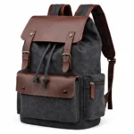 The Wayfarer Premium Canvas Laptop Backpack – Vintage Travel Bag