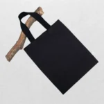 Birch black Cotton tote