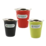 Coconut - A38 Colour Steel Coffee glass