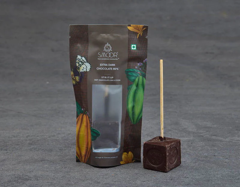 d7123332e1406b83c3c850853d76d3f2.webp Smoor Chocolates - STIR-IT-UP - EXTRA DARK CHOCOLATE 80% - MRP 150 - Image 1