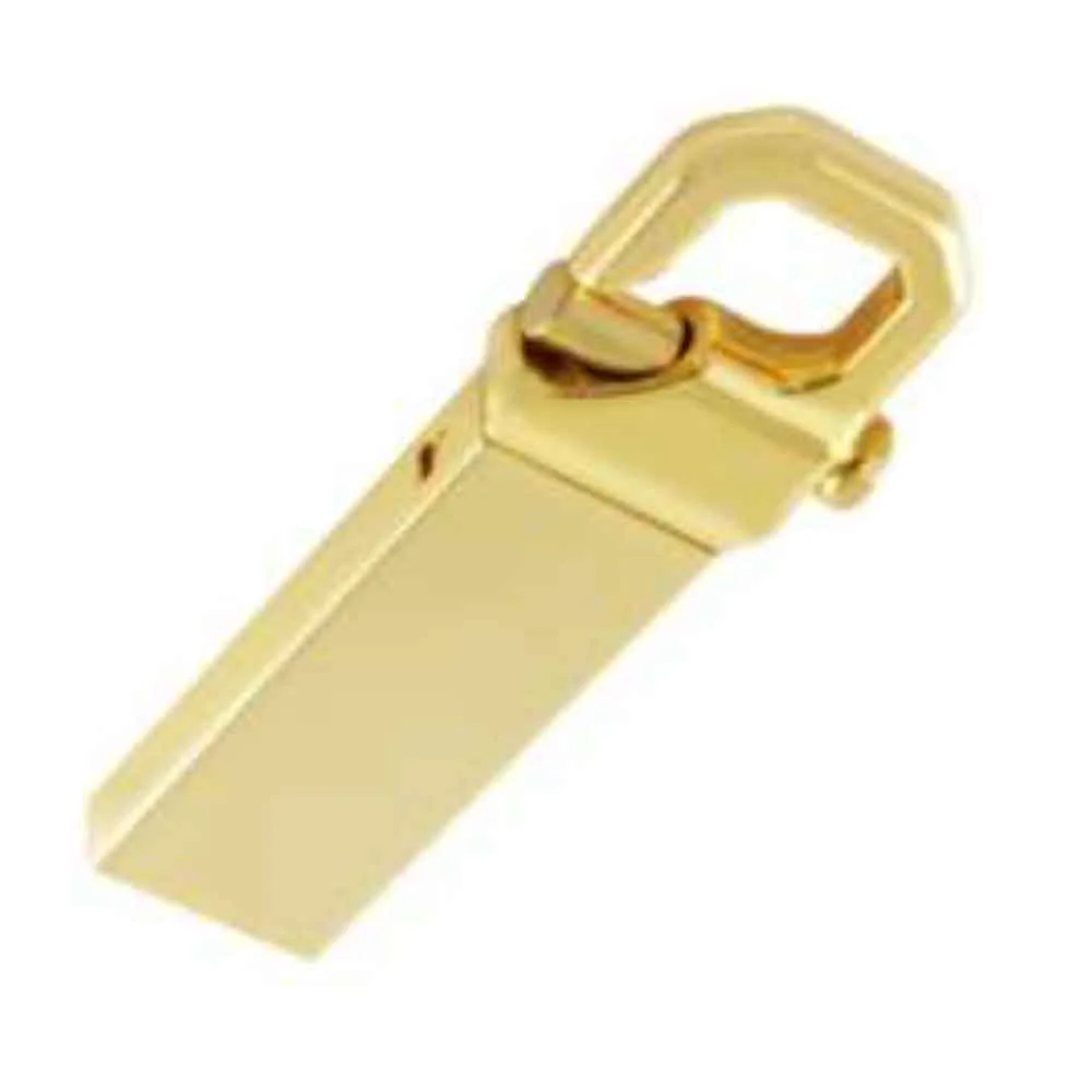 da43bf241173f8d36655d36c0b1a4224.webp Metal Hook Gold pendrive - Image 1
