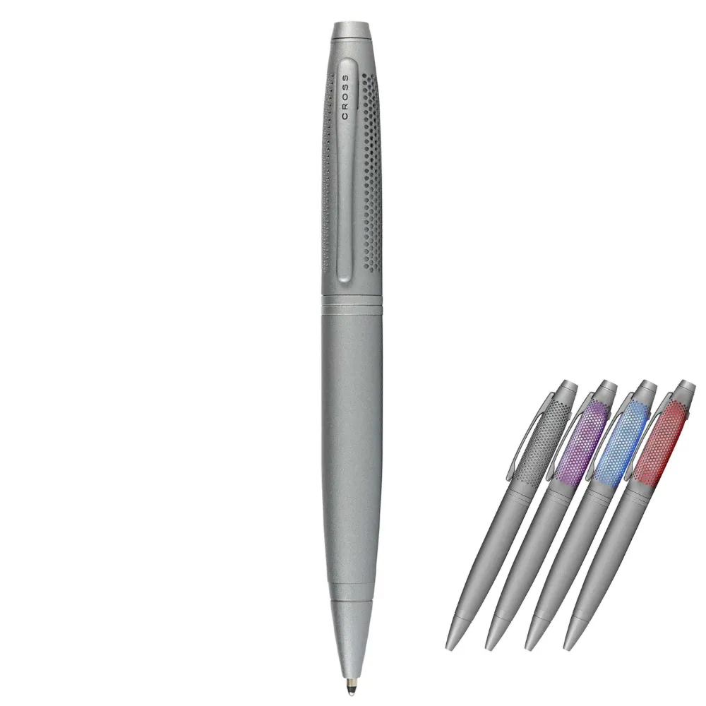 dabcdd96381a7670981068373d25bade.webp Cross - Calais Lumina Titanium Grey Ballpoint Pen - Image 1