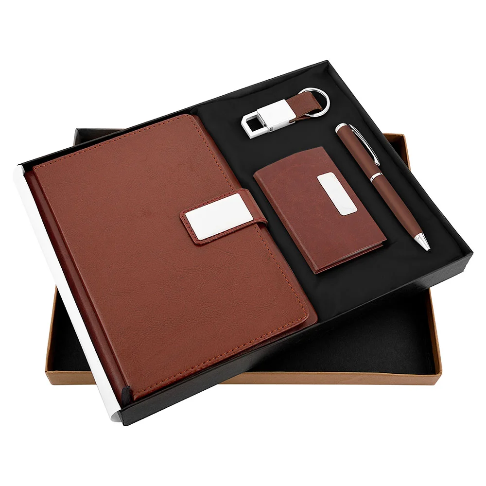 db715100c0cf7ec61571d32d1a1a469f.webp FTJ - Sr 161 - Mars 4 in 1 Pen, Diary, Cardholder & Keychain - Image 1