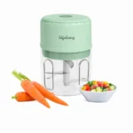 Rechargeable Electric Food Chopper 250ml – USB Mini Vegetable Chopper