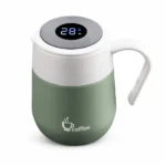 Smart Temperature Display Mug – 350ml Insulated Coffee Mug with LED Lid