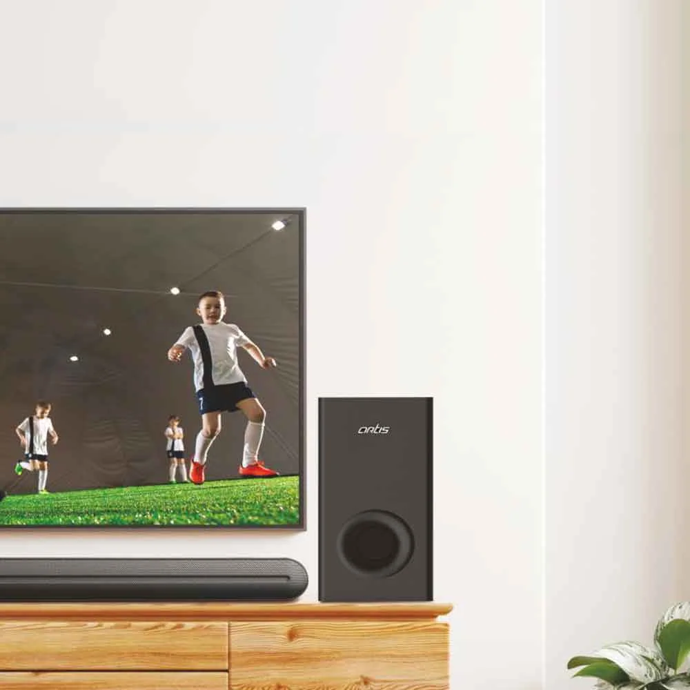 e1386113770708b5050dbe4232c18a84.webp Artis Wireless Bluetooth Soundbar with Wireless Subwoofer - Image 1