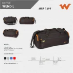 Wildcraft Wend L Duffle Bag- 11552 MRP 1699